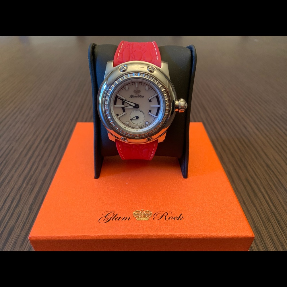 Glam Rock Watch With Diamonds - image 2